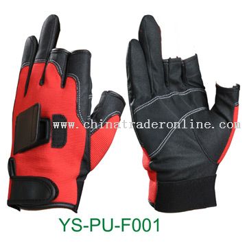 PU Fishing Gloves from China